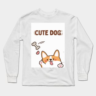 Cute Dog Long Sleeve T-Shirt